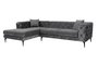 Atelier Del Sofa Como Eco Left - Antracita, Negro